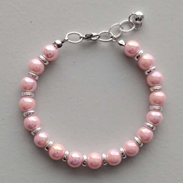 Pink pearls bracelet